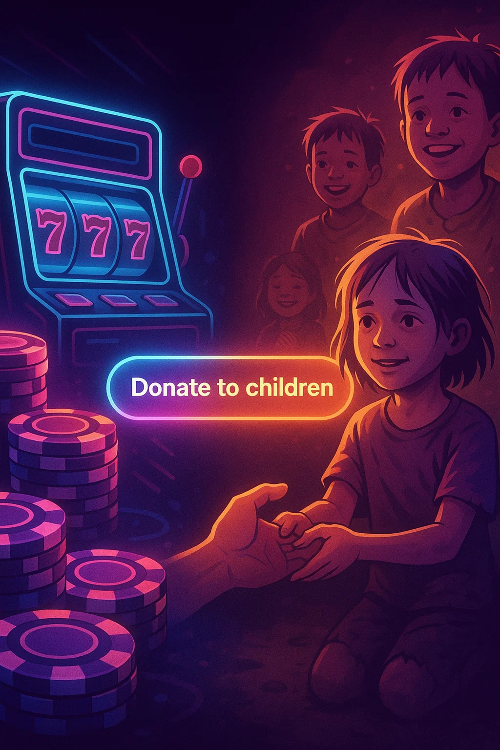 Casino donations for children in need